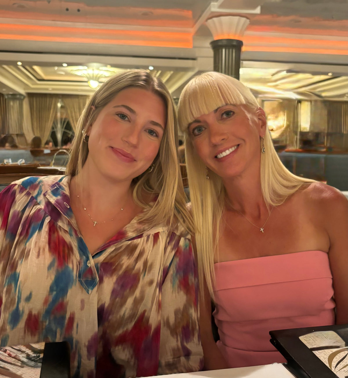Amanda Simeone, founder of Rally Higher, with her mother, who has type 1 diabetes.